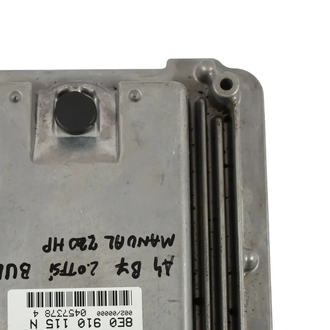 BUL Quattro 220HP Motor Control ECU Kit 8E0910115H Manual para Audi A4 B7 2.0 TFSI con número de pieza 8E0910115N Audi A4 B7 2.0 TFSI BUL Quattro 220HP Motor Control ECU Kit 8E0910115H Manual - SKU 8E0910115N - Número de pieza 8E0910115N