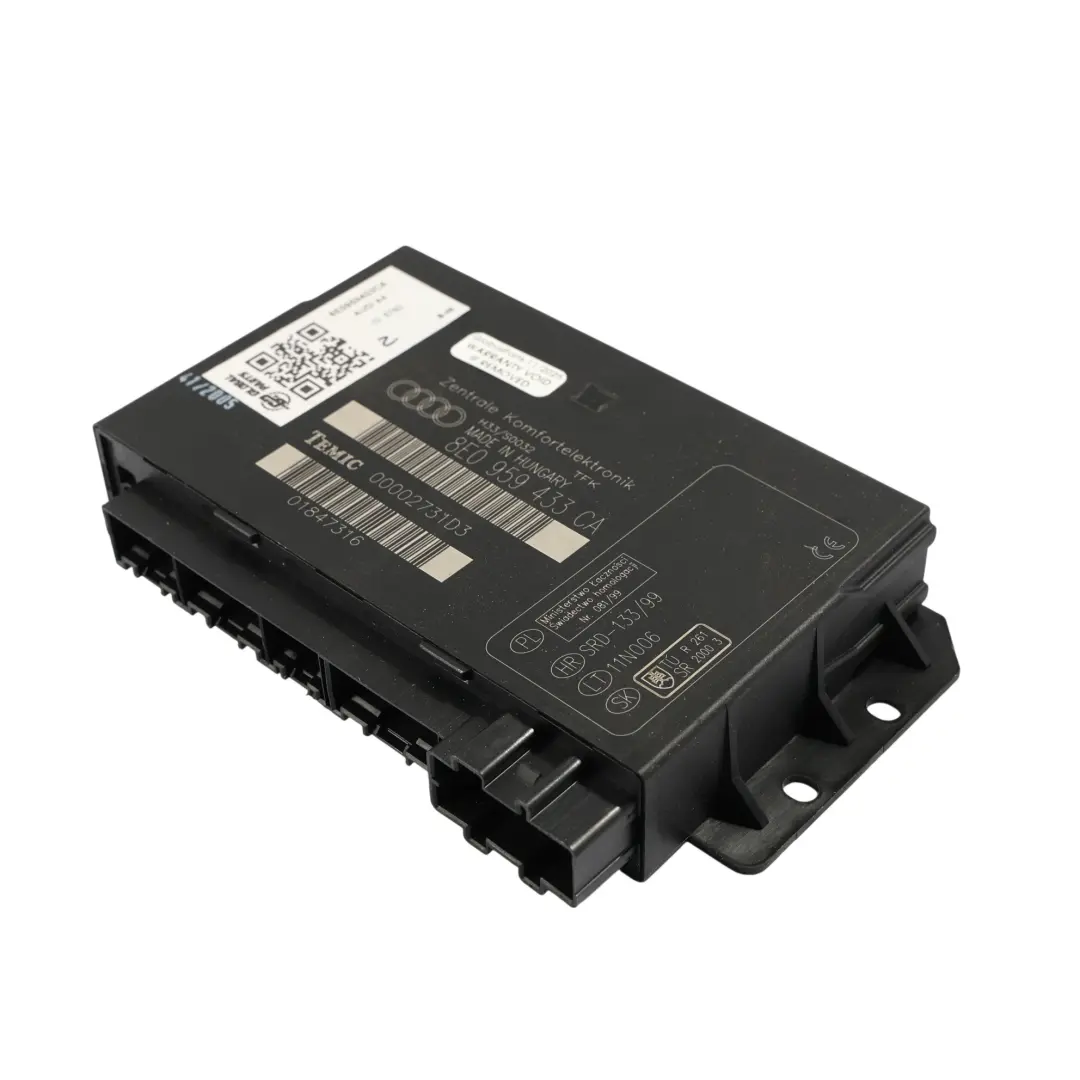 Audi A4 B7 Body Comfort Control BCM Supply Module Unit ECU - SKU 8E0959433CA - Part number 8E0959433CA