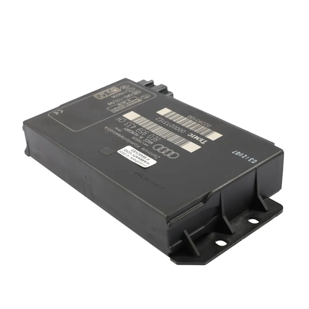 Audi A4 B7 Unidad De Control Del Módulo Confort - SKU 8E0959433CH - Número de pieza 8E0959433CH