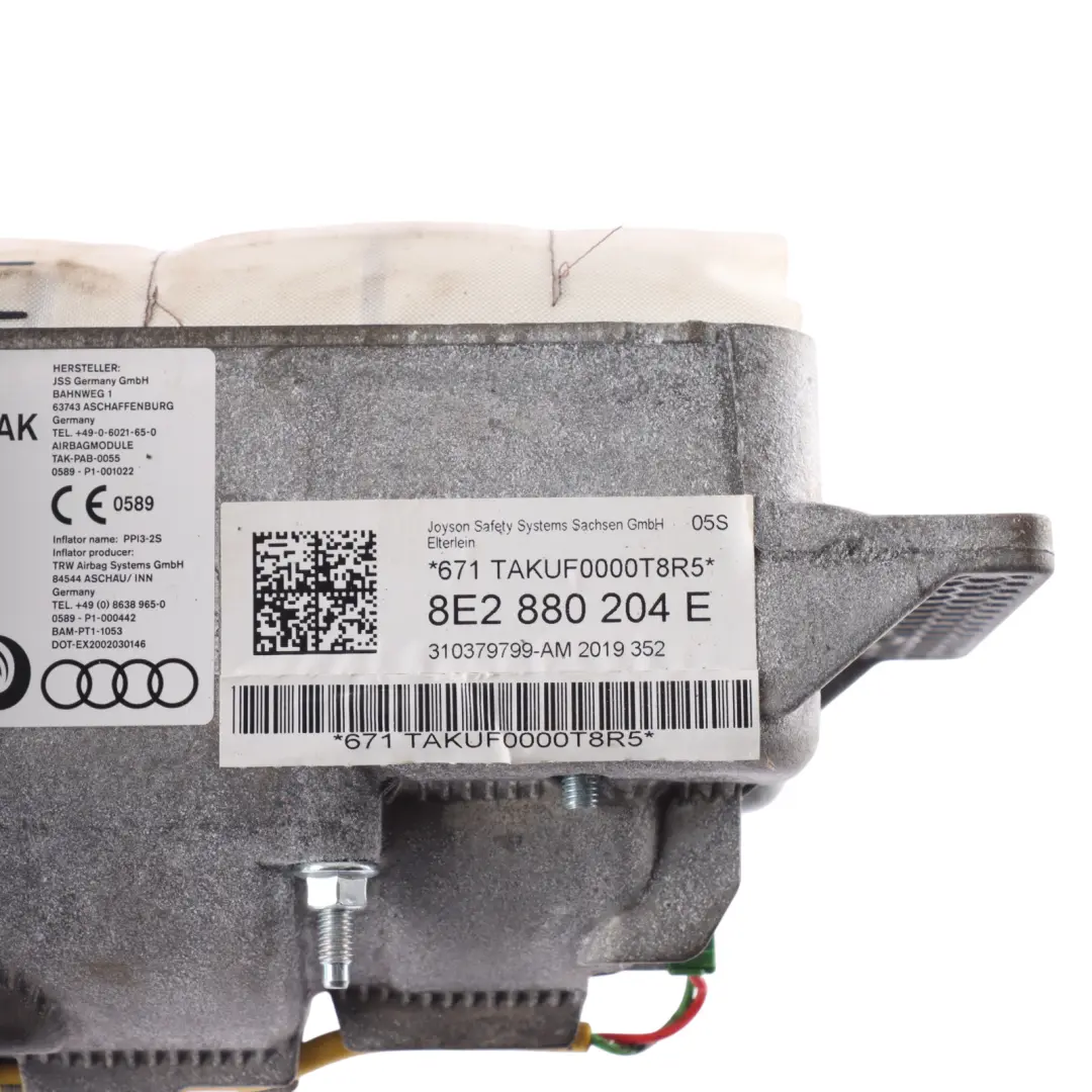 Module Passenger Side Front Dashboard Dash to Audi A4 B7 Air with Part number 8E2880204E Audi A4 B7 Air Module Passenger Side Front Dashboard Dash - SKU RHD-8E2880204E - Part number 8E2880204E