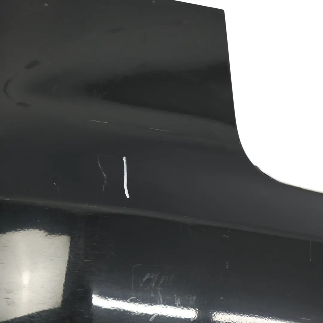 Bumper Trim Panel Cover Phantom Black - Z9Y to Audi A4 B7 Rear with Part number 8E5807303 Audi A4 B7 Rear Bumper Trim Panel Cover Phantom Black - Z9Y - SKU 8E5807303-PHB - Part number 8E5807303