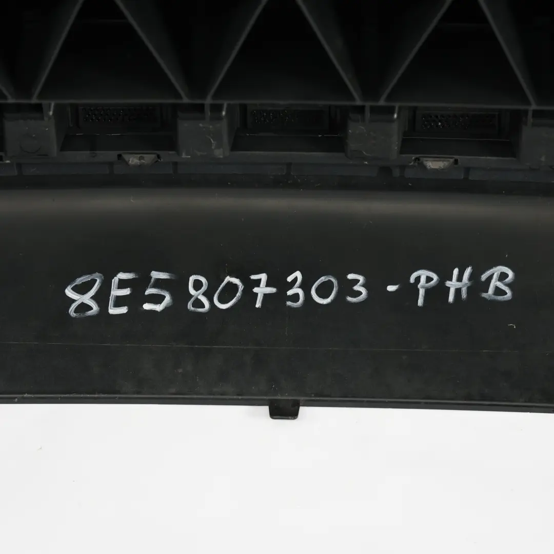 Audi A4 B7 Rear Bumper Trim Panel Cover Phantom Black - Z9Y - SKU 8E5807303-PHB - Part number 8E5807303