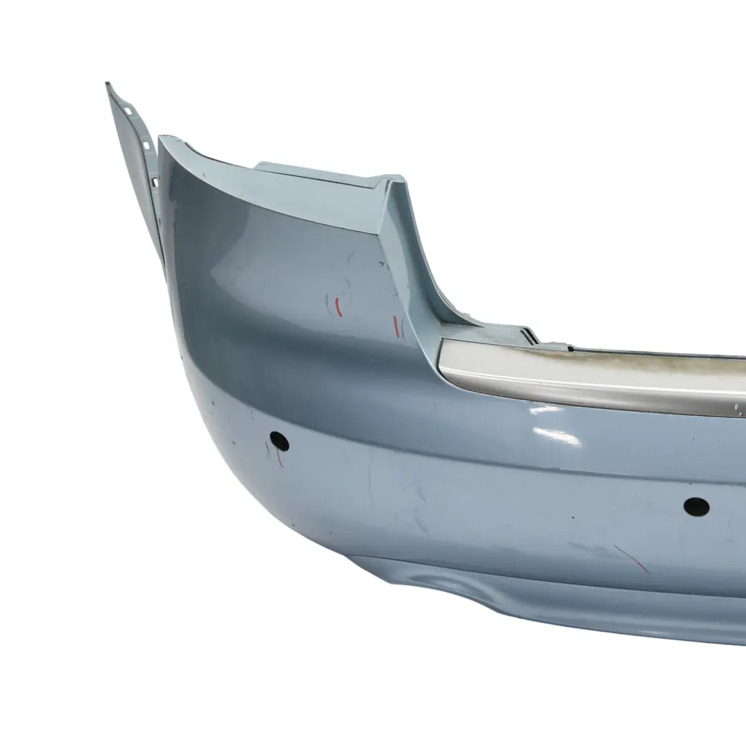 Audi A4 B7 Rear Bumper Trim Panel Cover Liquid Blue Metallic - Y5J - SKU 8E5807303A-LIB - Part number 8E5807303A