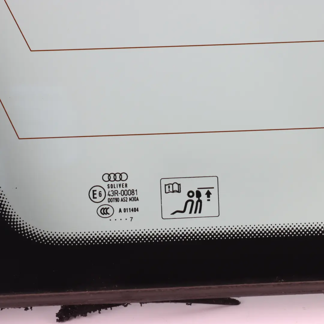 Audi A4 B7 Avant Side Window Glass Glazing Heated AS2 Rear Left N/S - SKU 8E9845299AF - Part number 8E9845299AF