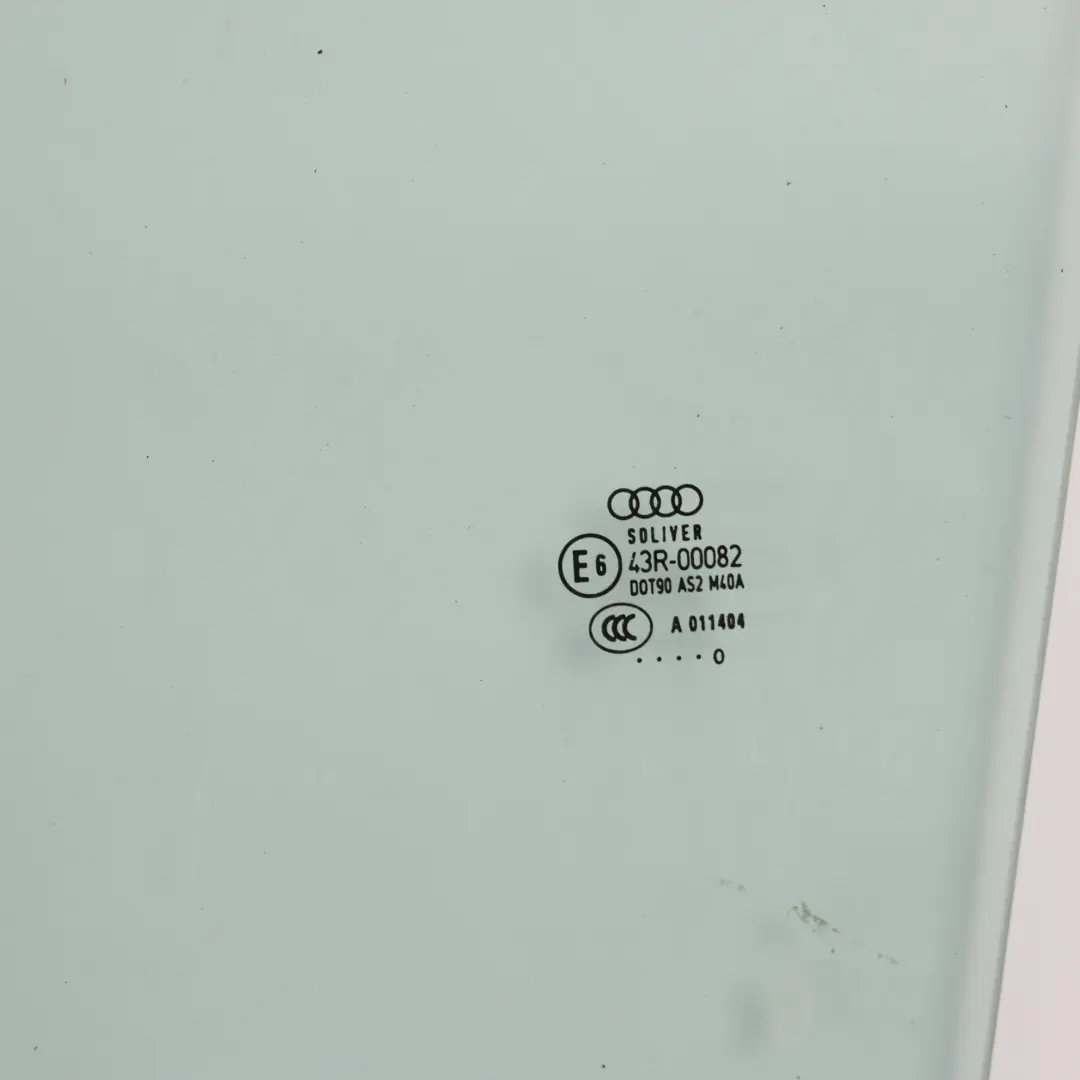 Audi A5 8F Cabrio Szyba Drzwi Przód Przednia Lewa AS2 - SKU 8F0845201B - Numer Części 8F0845201B