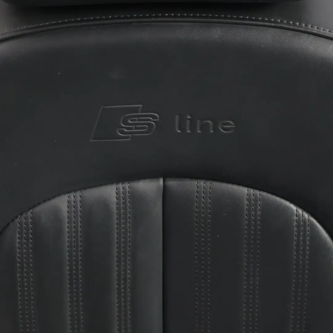 Audi A7 4G Front Sport Seat Left N/S S-Line Interior Heated Leather Soul Black - SKU 4G0881805BD-4 - Part number 4G0881805BD