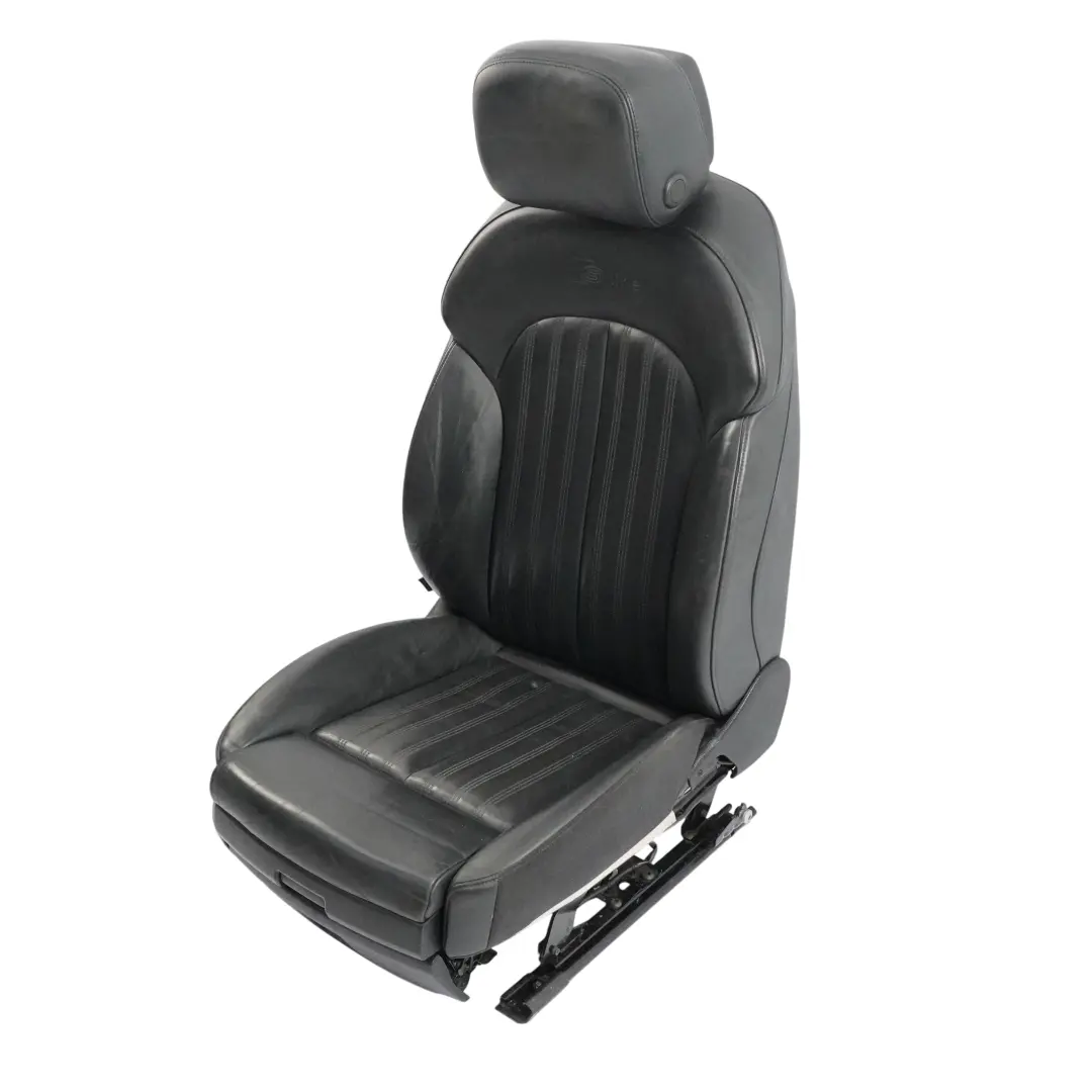 Siège Sport Avant Droit Intérieur S-Line Chauffant Cuir Noir Soul pour Audi A7 4G à propos du numéro de pièce 4G0881806BD Audi A7 4G Siège Sport Avant Droit Intérieur S-Line Chauffant Cuir Noir Soul - SKU 4G0881806BD-5 - Numéro de pièce 4G0881806BD