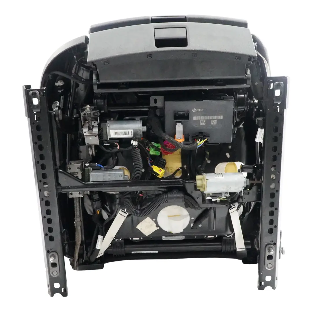 Audi A7 4G Front Sport Seat Right O/S S-Line Interior Heated Leather Soul Black - SKU 4G0881806BD-5 - Part number 4G0881806BD