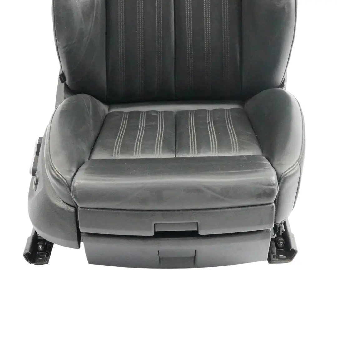 Audi A7 4G Front Sport Seat Right O/S S-Line Interior Heated Leather Soul Black - SKU 4G0881806BD-5 - Part number 4G0881806BD