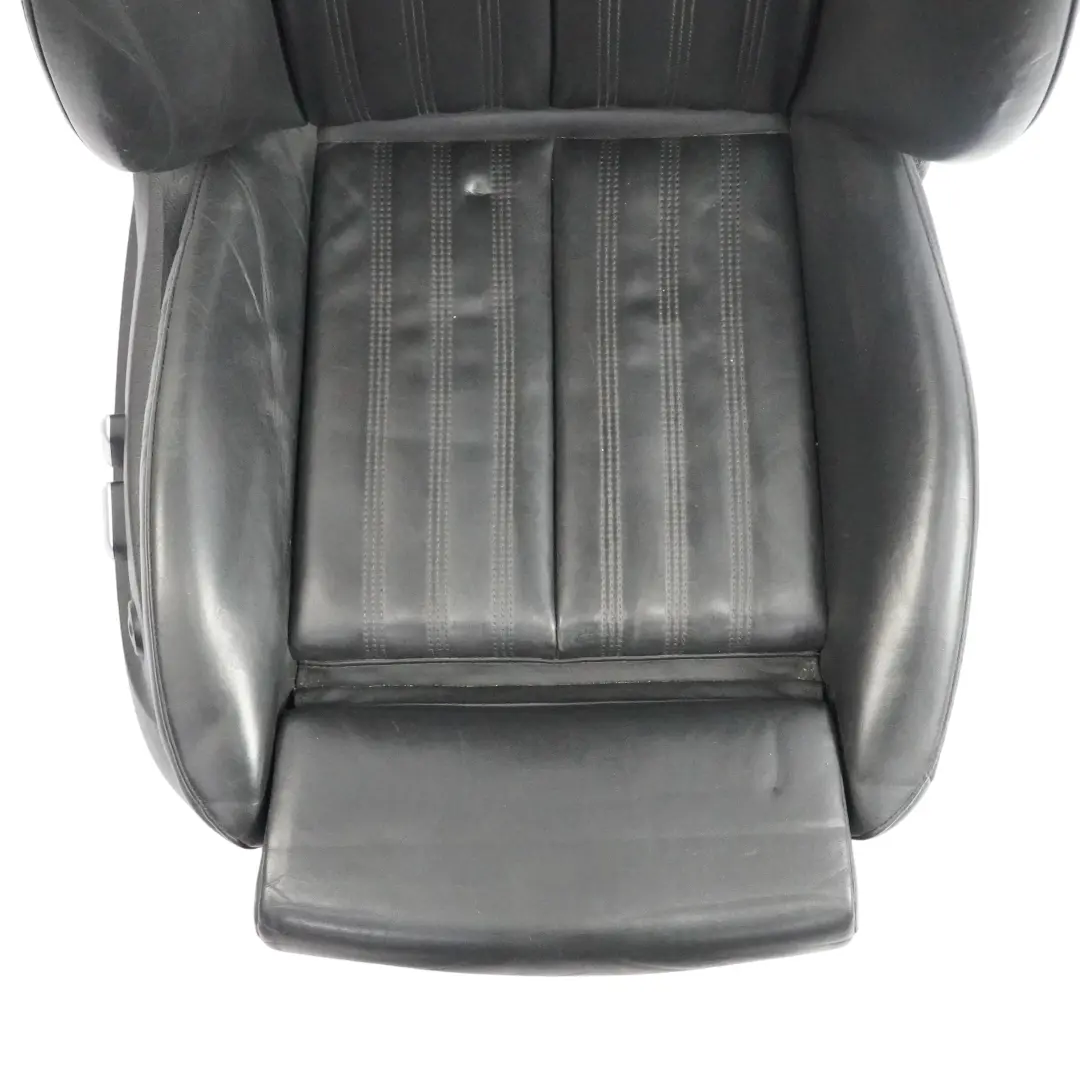 Asiento Deportivo Delantero Derecho S-Line Calefaccionado Cuero Negro para Audi A7 4G con número de pieza 4G0881806BD Audi A7 4G Asiento Deportivo Delantero Derecho S-Line Calefaccionado Cuero Negro - SKU 4G0881806BD-5 - Número de pieza 4G0881806BD