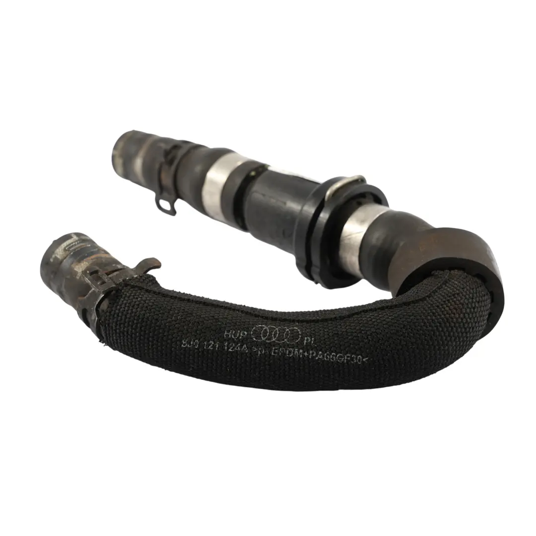 Gearbox Oil Cooler Coolant Pipe Hose Line 2.5 TFSI CEPA to Audi RS3 8P with Part number 8J0121124A Audi RS3 8P Gearbox Oil Cooler Coolant Pipe Hose Line 2.5 TFSI CEPA - SKU 8J0121124A - Part number 8J0121124A