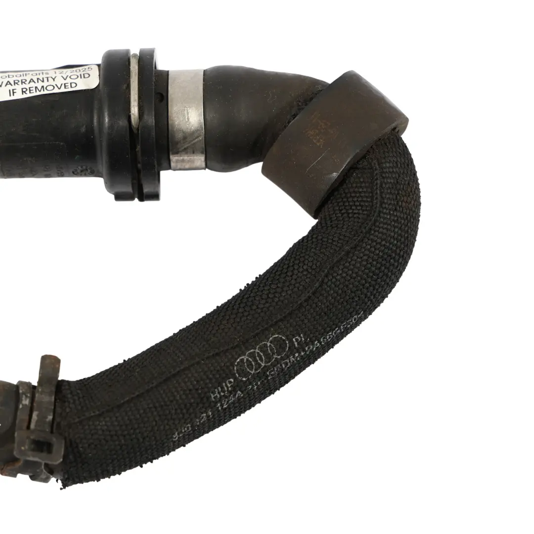 Audi RS3 8P Gearbox Oil Cooler Coolant Pipe Hose Line 2.5 TFSI CEPA - SKU 8J0121124A - Part number 8J0121124A
