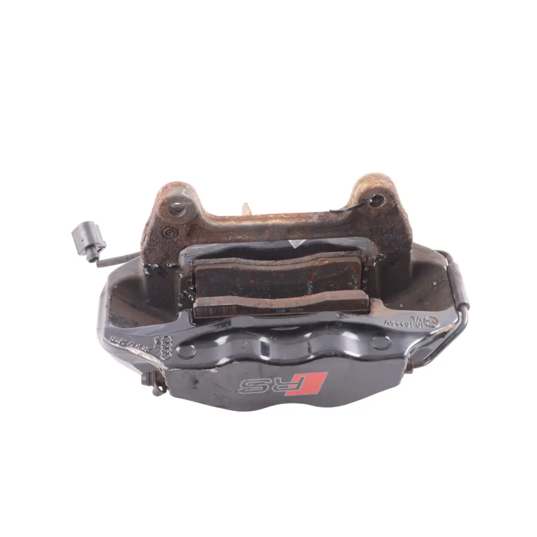 Front Axle Brake Caliper Housing Brembo Left N/S to Audi TT RS 8J with Part number 8J0615107B Audi TT RS 8J Front Axle Brake Caliper Housing Brembo Left N/S - SKU 8J0615107B - Part number 8J0615107B