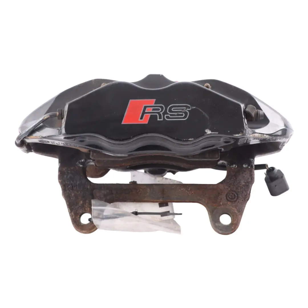 Front Axle Brake Caliper Housing Brembo Left N/S to Audi TT RS 8J with Part number 8J0615107B Audi TT RS 8J Front Axle Brake Caliper Housing Brembo Left N/S - SKU 8J0615107B - Part number 8J0615107B