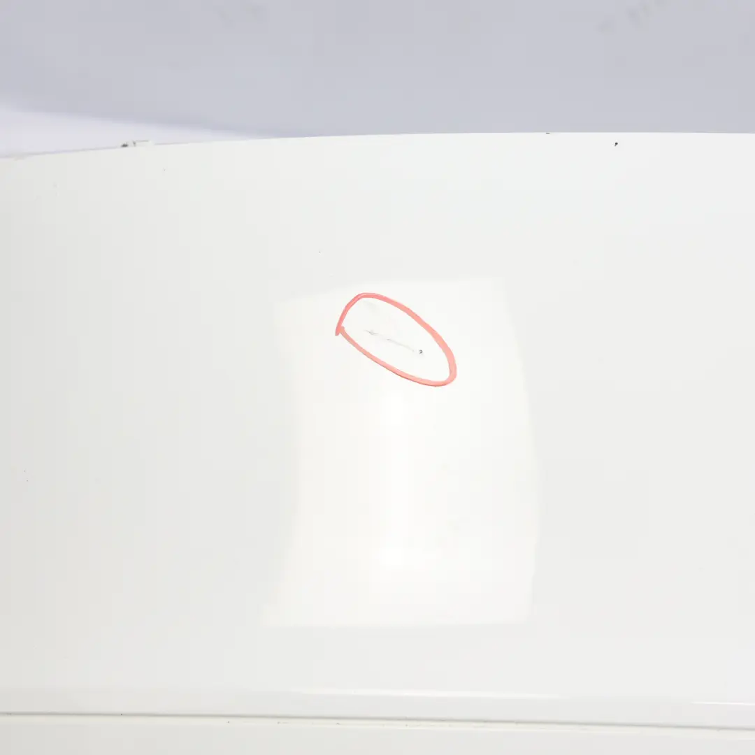 Bumper Trim Panel Covering Ibis White - Y9C to Audi TT 8J RS Rear with Part number 8J0807303F Audi TT 8J RS Rear Bumper Trim Panel Covering Ibis White - Y9C - SKU 8J0807303F-IWH - Part number 8J0807303F