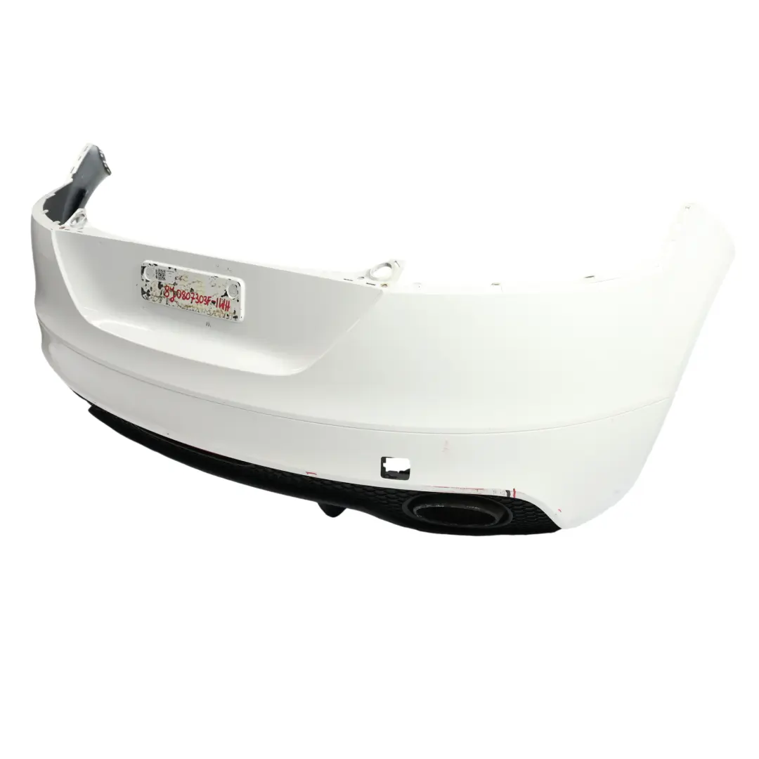 Tylny Zderzak Ibis White Biały - Y9C do Audi TT 8J RS o numerze 8J0807303F Audi TT 8J RS Tylny Zderzak Ibis White Biały - Y9C - SKU 8J0807303F-IWH - Numer Części 8J0807303F