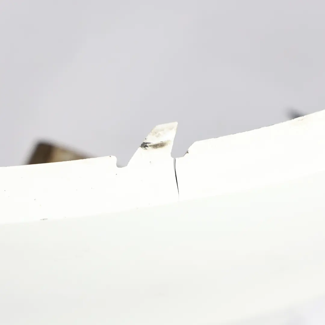 Audi TT 8J RS Rear Bumper Trim Panel Covering Ibis White - Y9C - SKU 8J0807303F-IWH - Part number 8J0807303F