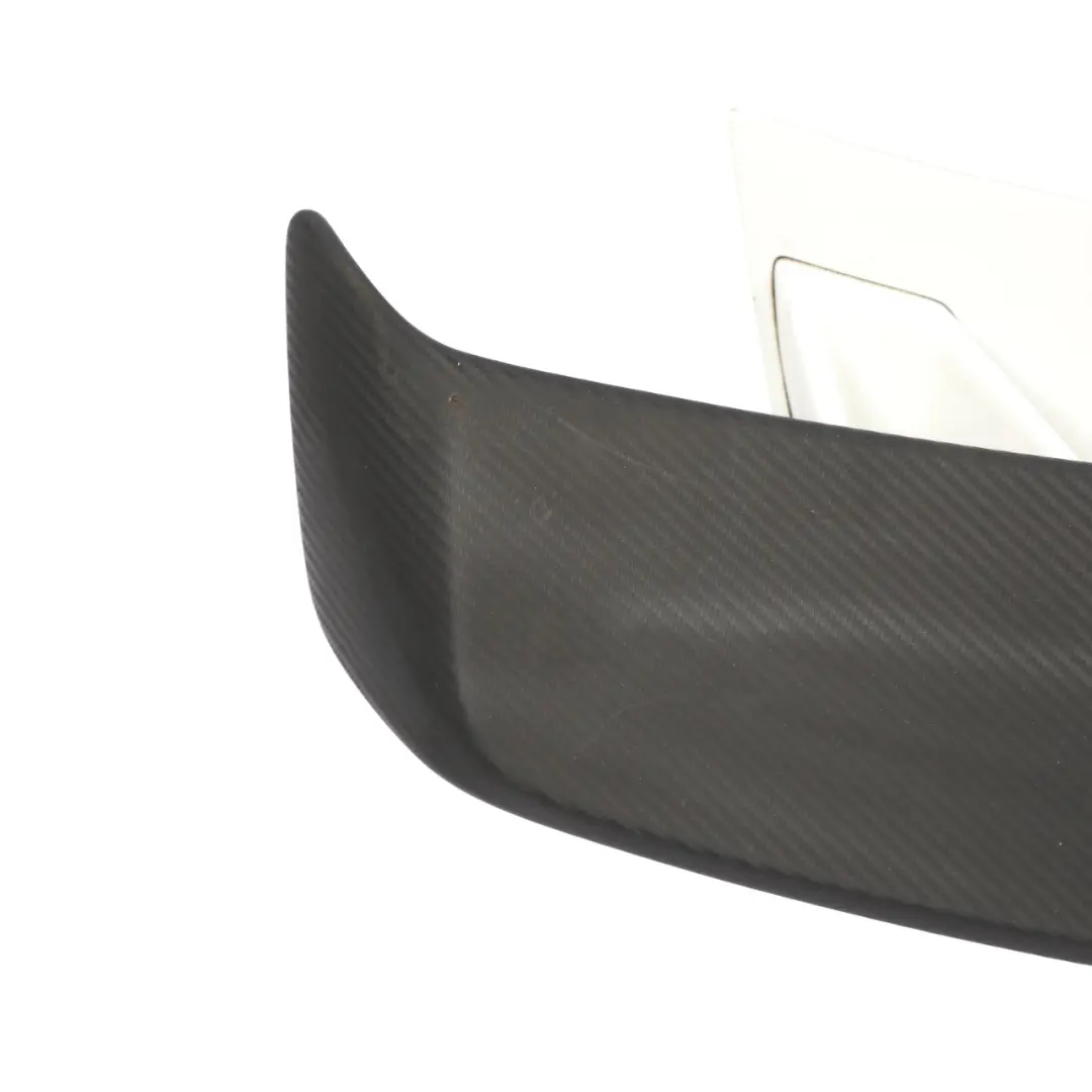 Spoiler Electric Active Spoiler Flap Ibis White - Y9C Carbon Top to Audi TT 8J Rear with Part number 8J0827939A Audi TT 8J Rear Spoiler Electric Active Spoiler Flap Ibis White - Y9C Carbon Top - SKU 8J0827939A - Part number 8J0827939A