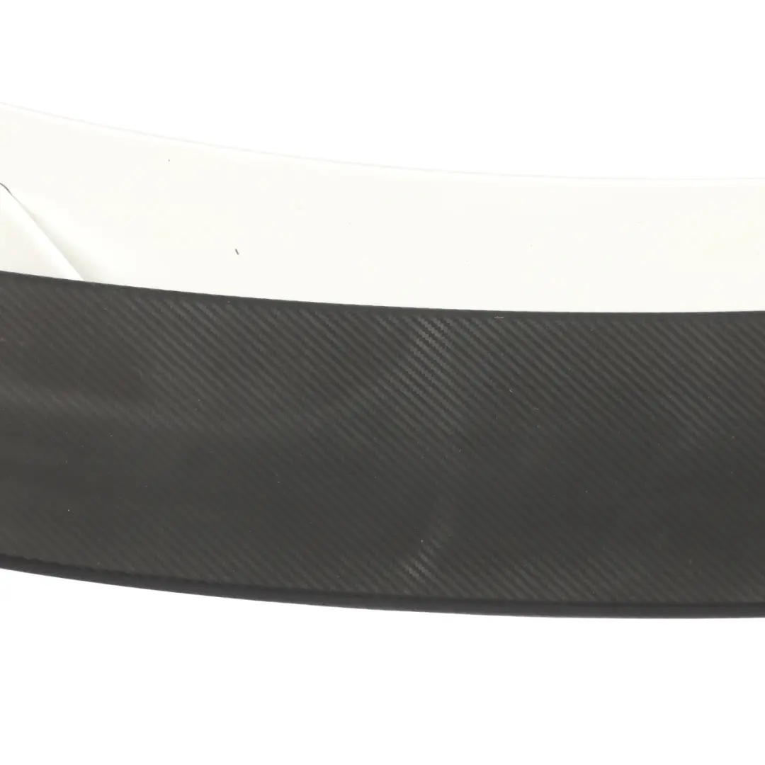 Spoiler Electric Active Spoiler Flap Ibis White - Y9C Carbon Top to Audi TT 8J Rear with Part number 8J0827939A Audi TT 8J Rear Spoiler Electric Active Spoiler Flap Ibis White - Y9C Carbon Top - SKU 8J0827939A - Part number 8J0827939A