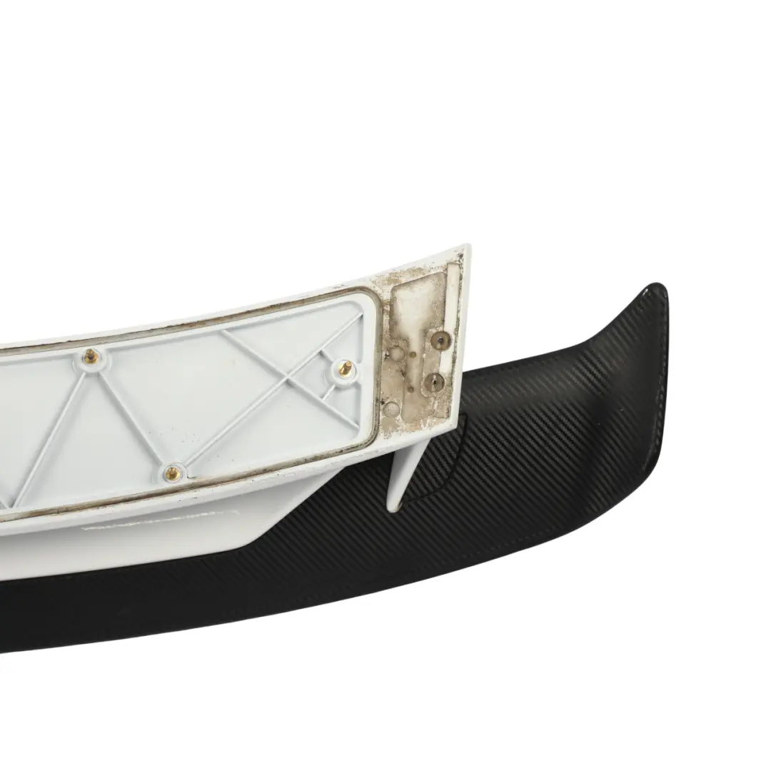 Spoiler Electric Active Spoiler Flap Ibis White - Y9C Carbon Top to Audi TT 8J Rear with Part number 8J0827939A Audi TT 8J Rear Spoiler Electric Active Spoiler Flap Ibis White - Y9C Carbon Top - SKU 8J0827939A - Part number 8J0827939A