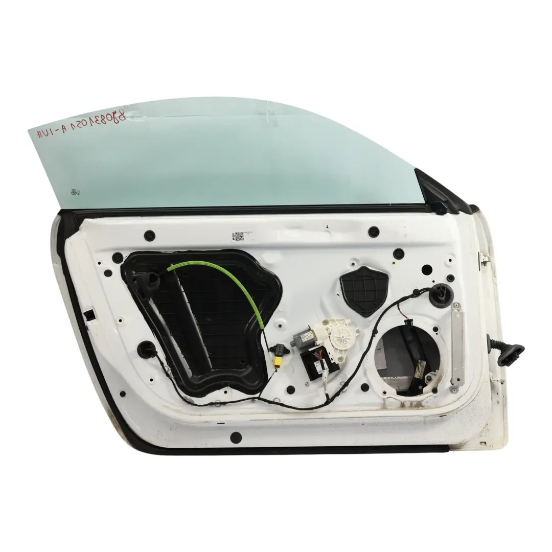 Copriporta Anteriore Sinistro Ibis White Bianco - Y9C per Audi TT 8J con numero di parte 8J0831051A Audi TT 8J Copriporta Anteriore Sinistro Ibis White Bianco - Y9C - SKU 8J0831051A-IWH - Numero di parte 8J0831051A