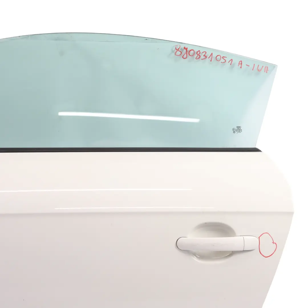 Audi TT 8J Copriporta Anteriore Sinistro Ibis White Bianco - Y9C - SKU 8J0831051A-IWH - Numero di parte 8J0831051A