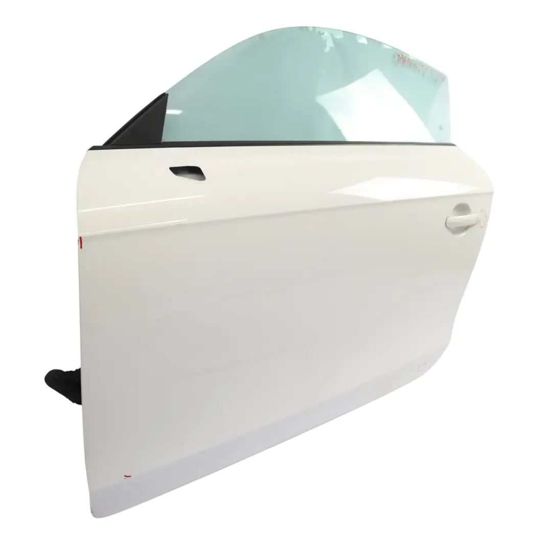 Audi TT 8J Türverkleidung Vorne Links Ibis White Weiß - Y9C - SKU 8J0831051A-IWH - Teilenummer 8J0831051A