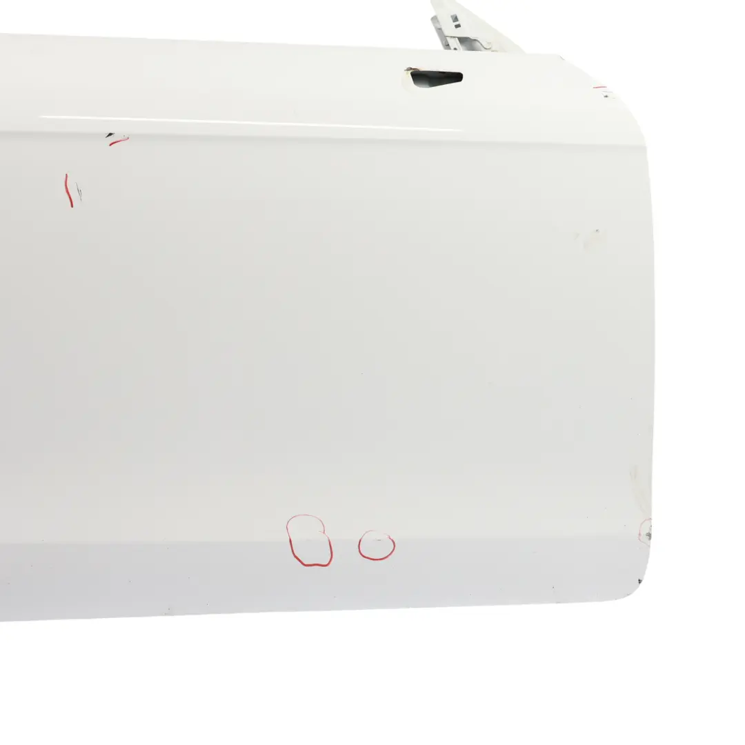 Audi TT 8J Door Cover Front Right O/S Ibis White - Y9C - SKU 8J0831052A-IWH - Part number 8J0831052A