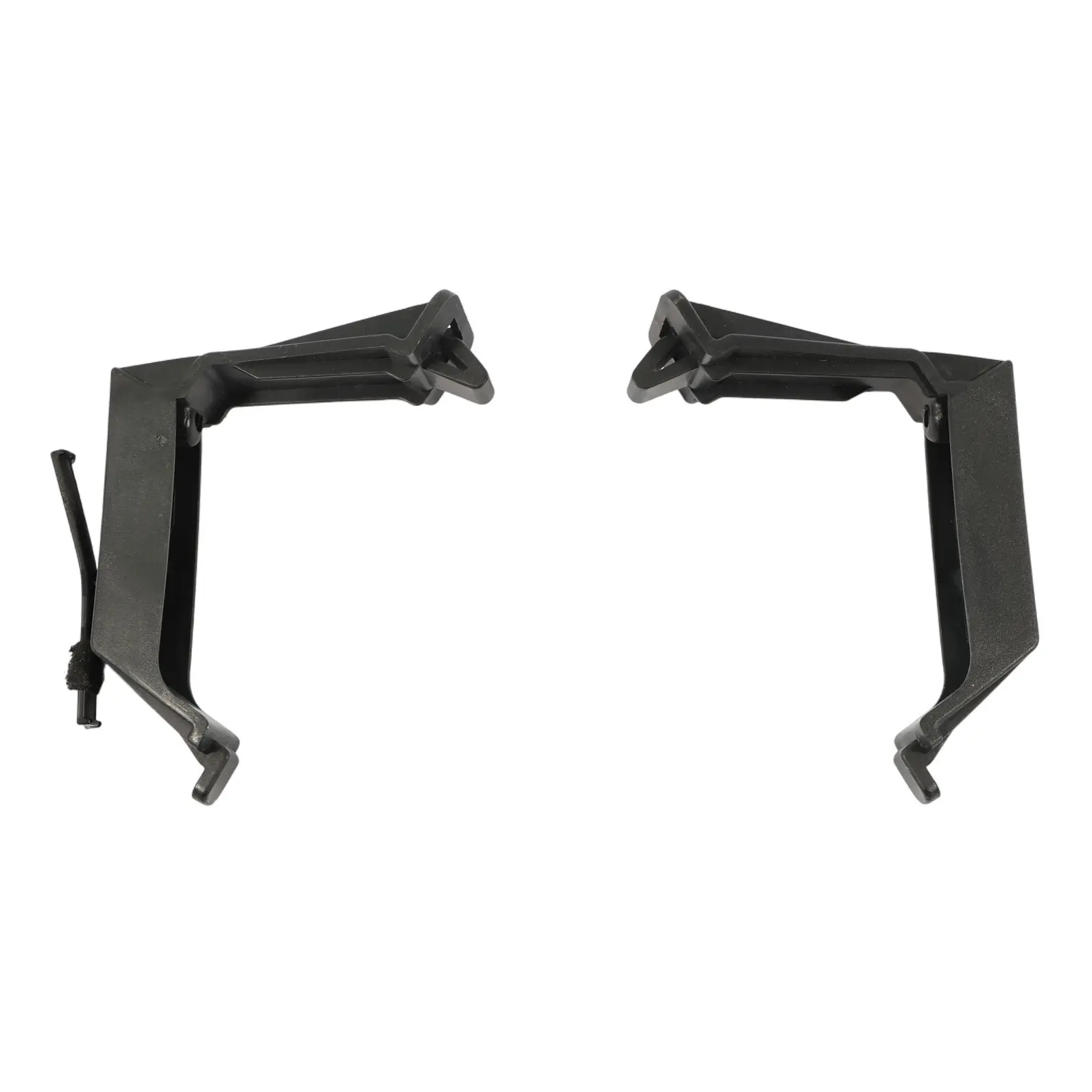 Audi TT 8J Rear Trunk Luggage Compartment Cover Bracket Mount Set 8J8867729A