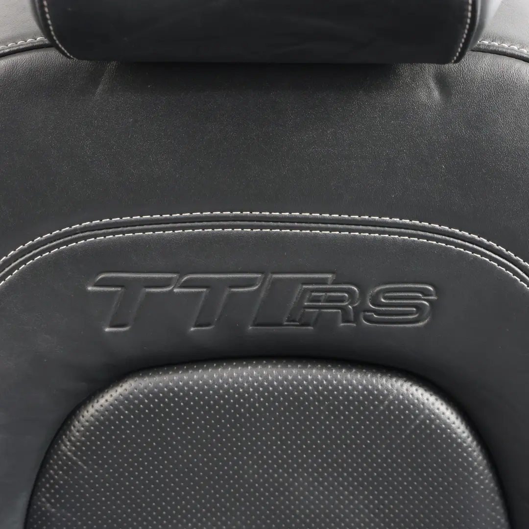 TTRS 8J Coupé Siège Avant Gauche Chauffant En Cuir Feinnappa Soul Black pour Audi à propos du numéro de pièce 8J8881805AC Audi TTRS 8J Coupé Siège Avant Gauche Chauffant En Cuir Feinnappa Soul Black - SKU 8J8881805AC-2 - Numéro de pièce 8J8881805AC