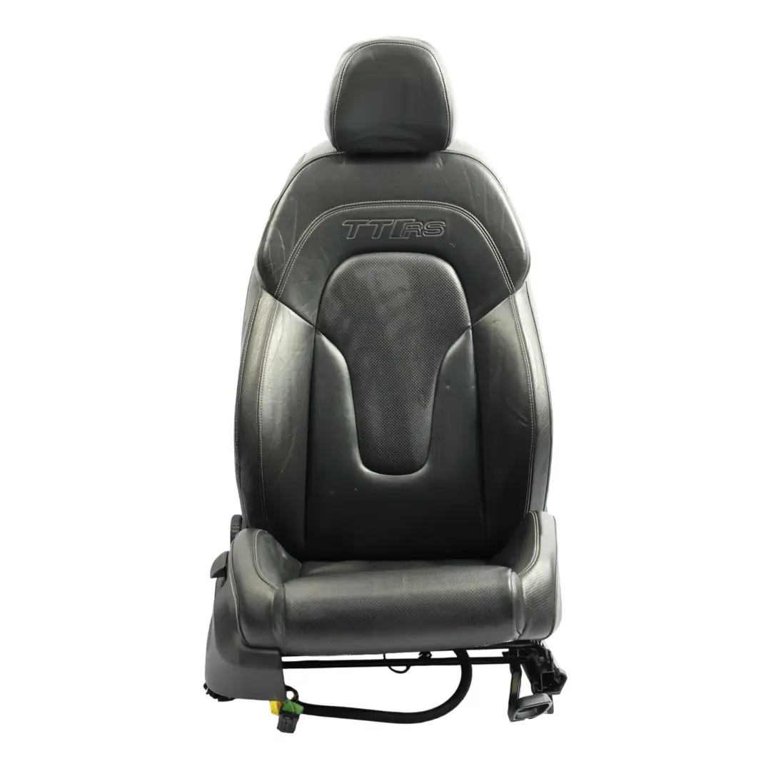 Audi TTRS 8J Coupe Front Seat Heated Feinnappa Leather Soul Black Right O/S - SKU 8J8881806AC-2 - Part number 8J8881806AC