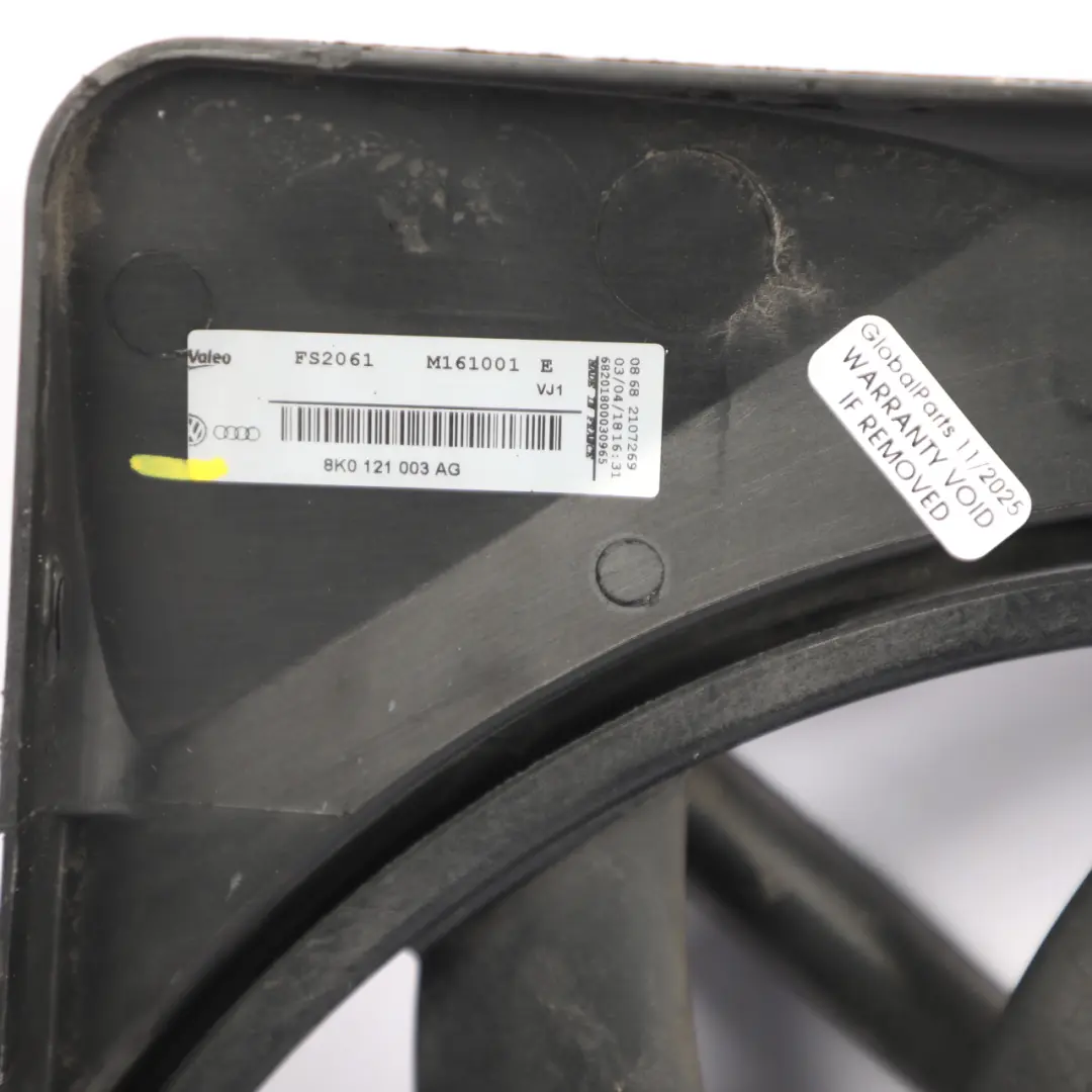 Audi A6 C7 Kühler Lüfter Gehäuse 1.8 TFSI Benzin - SKU 8K0121003AG-1 - Teilenummer 8K0121003AG