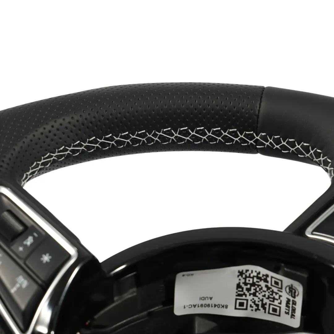 Volant S-Line NEUF Cuir Noir Palettes Changement Vitesse pour Audi Q5 8R à propos du numéro de pièce 8K0419091AC Audi Q5 8R Volant S-Line NEUF Cuir Noir Palettes Changement Vitesse - SKU 8K0419091AC-1 - Numéro de pièce 8K0419091AC