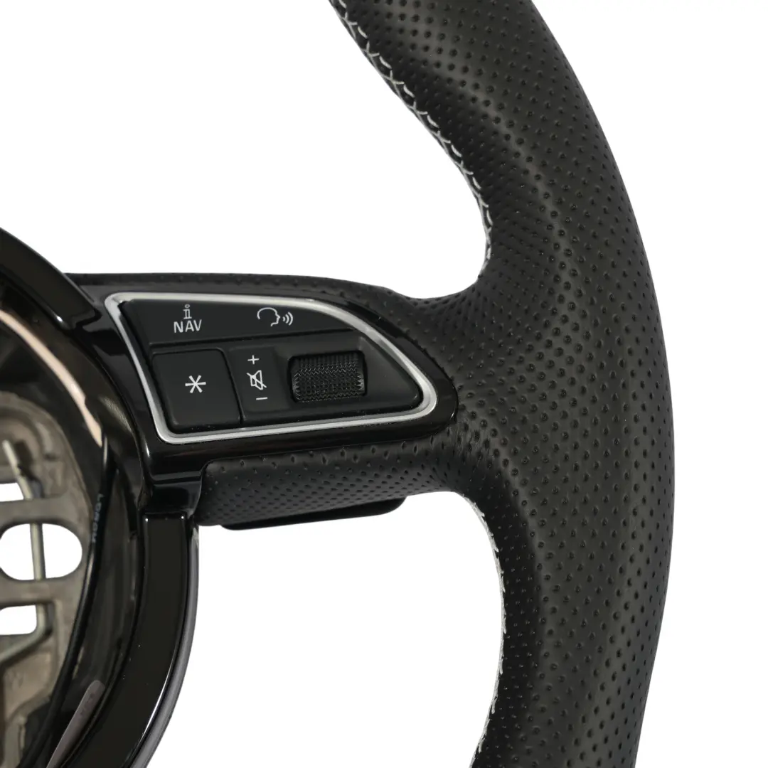 Steering Wheel S-Line NEW Black Leather Paddle Shift to Audi Q5 8R with Part number 8K0419091AC Audi Q5 8R Steering Wheel S-Line NEW Black Leather Paddle Shift - SKU 8K0419091AC-1 - Part number 8K0419091AC