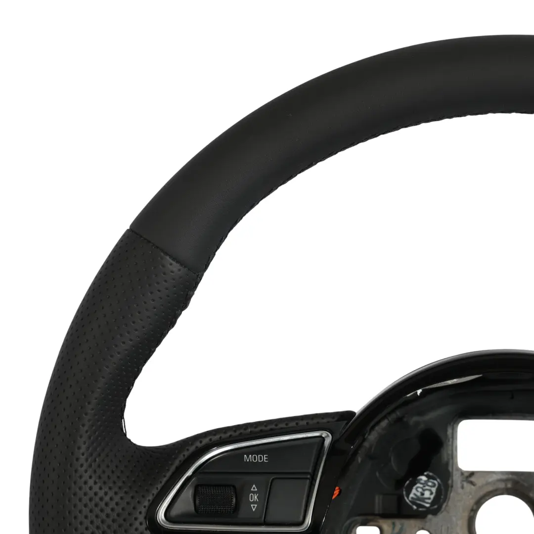 Steering Wheel S-Line NEW Black Leather to Audi A4 B8 A5 8T Q5 8R with Part number 8K0419091CA Audi A4 B8 A5 8T Q5 8R Steering Wheel S-Line NEW Black Leather - SKU 8K0419091CA-1 - Part number 8K0419091CA