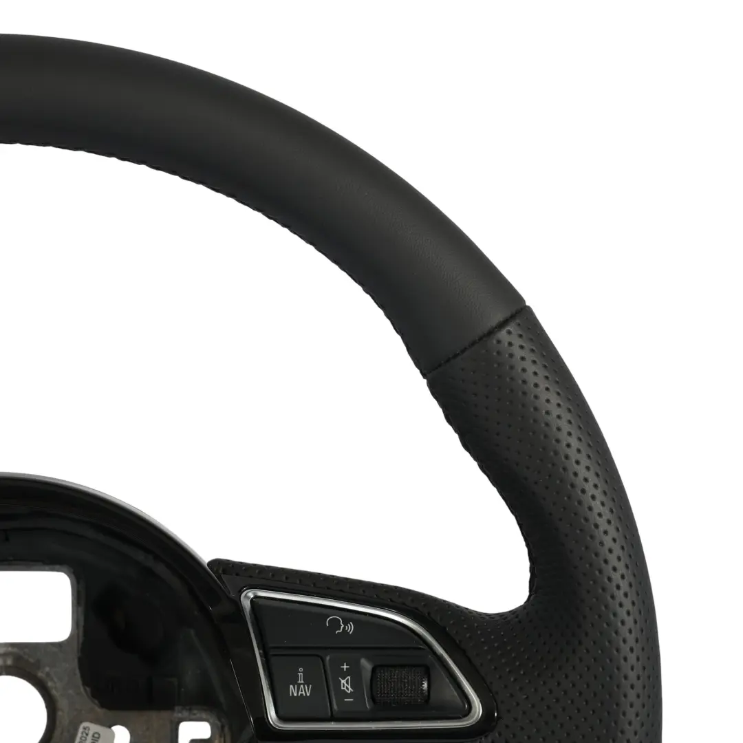 NUEVO Cuero Negro para Audi A4 B8 A5 8T Q5 8R Volante S-Line con número de pieza 8K0419091CA Audi A4 B8 A5 8T Q5 8R Volante S-Line NUEVO Cuero Negro - SKU 8K0419091CA-1 - Número de pieza 8K0419091CA