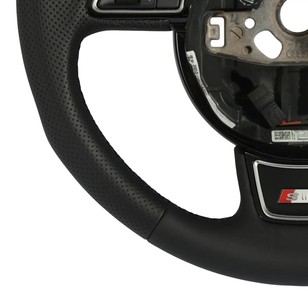 Audi A4 B8 A5 8T Q5 8R Volant S-Line NEUF Cuir Noir - SKU 8K0419091CA-1 - Numéro de pièce 8K0419091CA