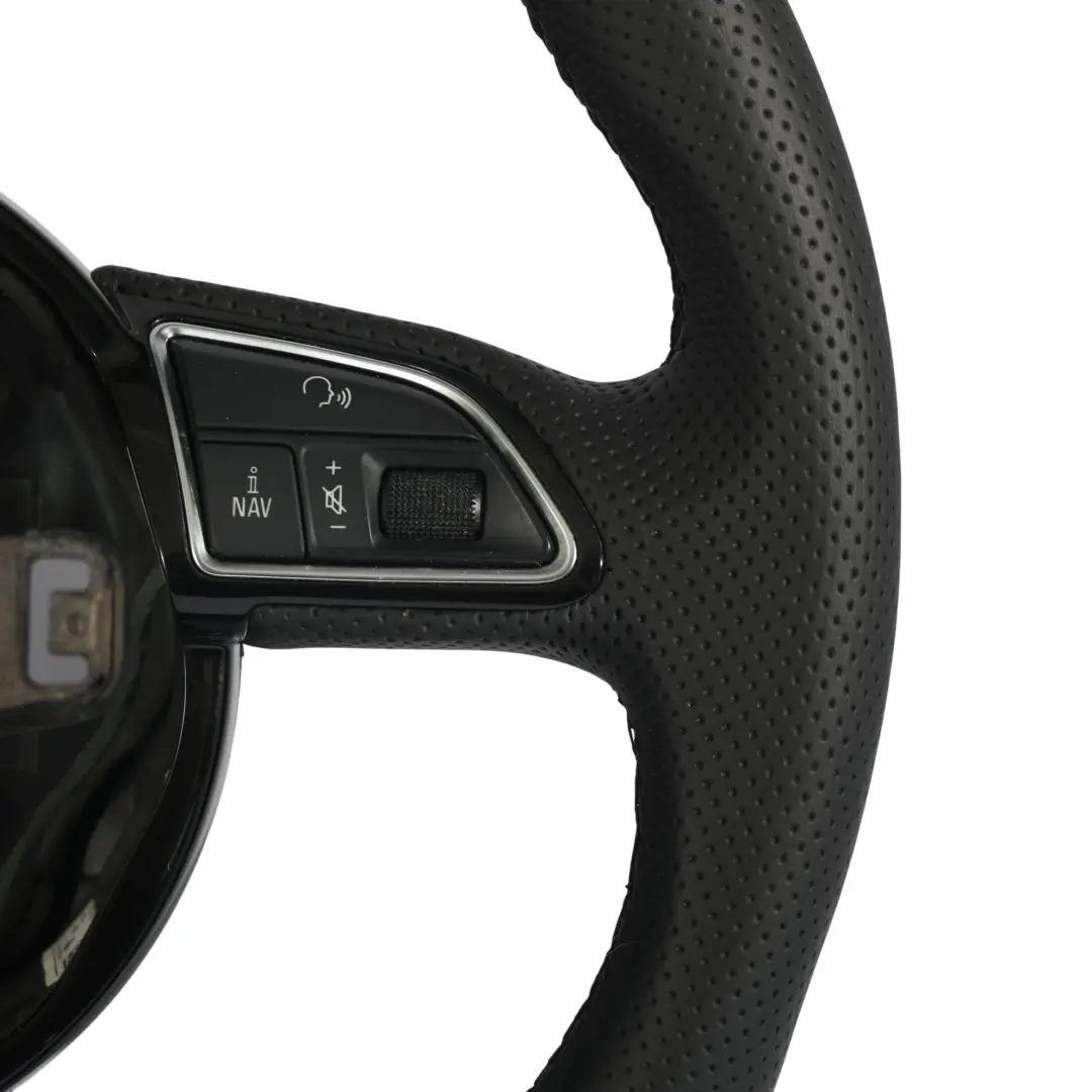 Steering Wheel S-Line NEW Black Leather to Audi A4 B8 A5 8T Q5 8R with Part number 8K0419091CA Audi A4 B8 A5 8T Q5 8R Steering Wheel S-Line NEW Black Leather - SKU 8K0419091CA-1 - Part number 8K0419091CA
