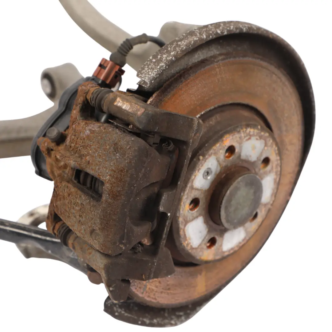 Audi A5 8F Rear Suspension Leg Left N/S Wheel Bearing Carrier Brake Disc Caliper - SKU 8K0505431AK-1 - Part number 8K0505431AK