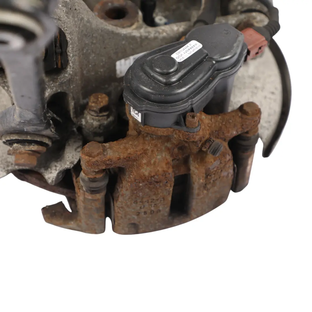 Audi A5 8F Rear Suspension Leg Left N/S Wheel Bearing Carrier Brake Disc Caliper - SKU 8K0505431AK-1 - Part number 8K0505431AK