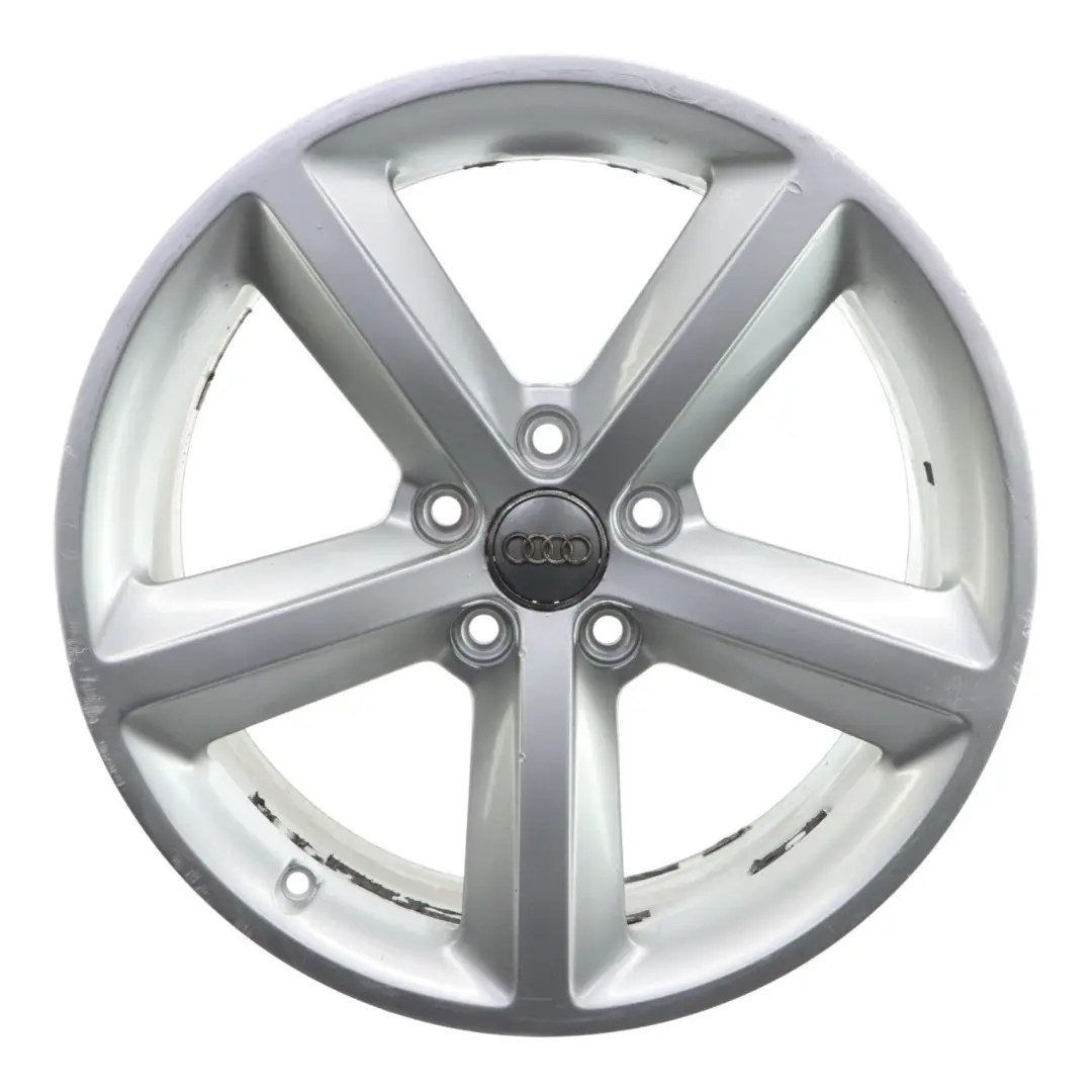 Audi A4 B8 8K Jante Alliage Argent 18" ET:47 8J À Rayons Étoilés - SKU 8K0601025Q-1 - Numéro de pièce 8K0601025Q
