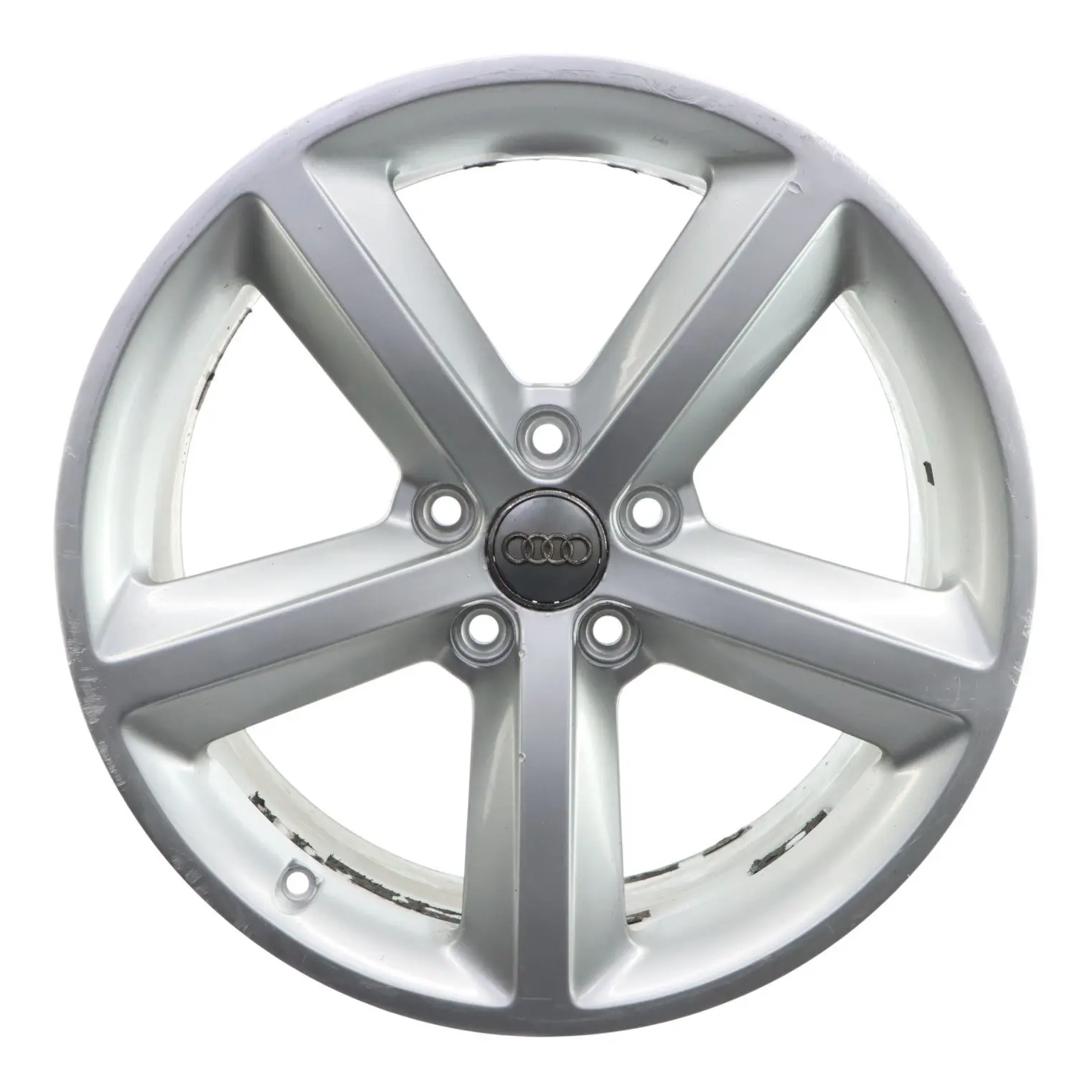 Audi A4 B8 8K Jante Alliage Argent 18" ET:47 8J À Rayons Étoilés 8K0601025Q