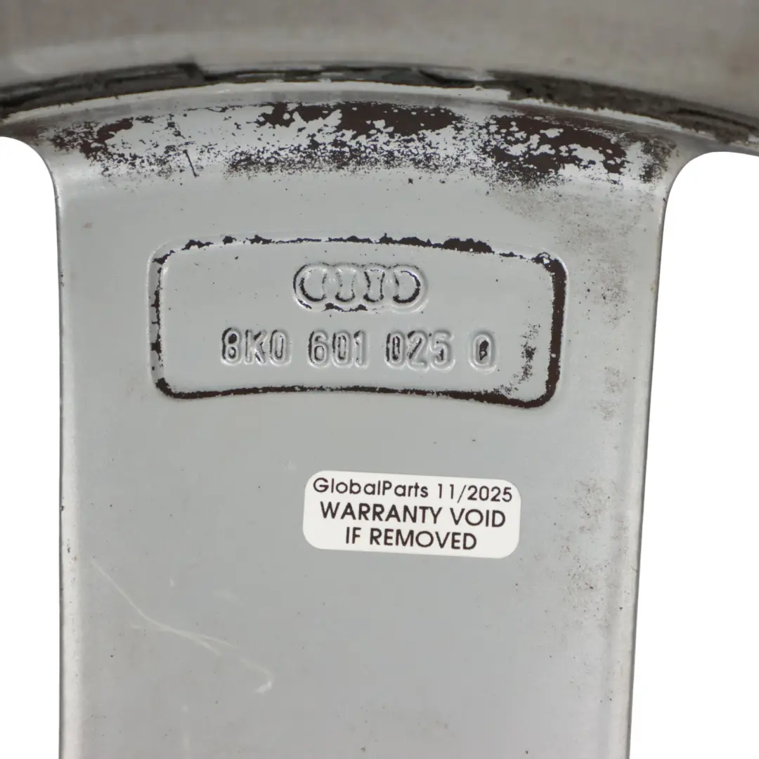Audi A4 B8 8K Silver Wheel Alloy Rim 18" ET:47 8J Star Spoke - SKU 8K0601025Q-1 - Part number 8K0601025Q