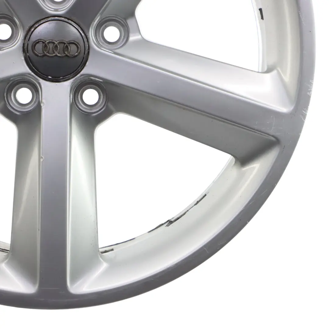 Audi A4 B8 8K Jante Alliage Argent 18" ET:47 8J À Rayons Étoilés - SKU 8K0601025Q-1 - Numéro de pièce 8K0601025Q