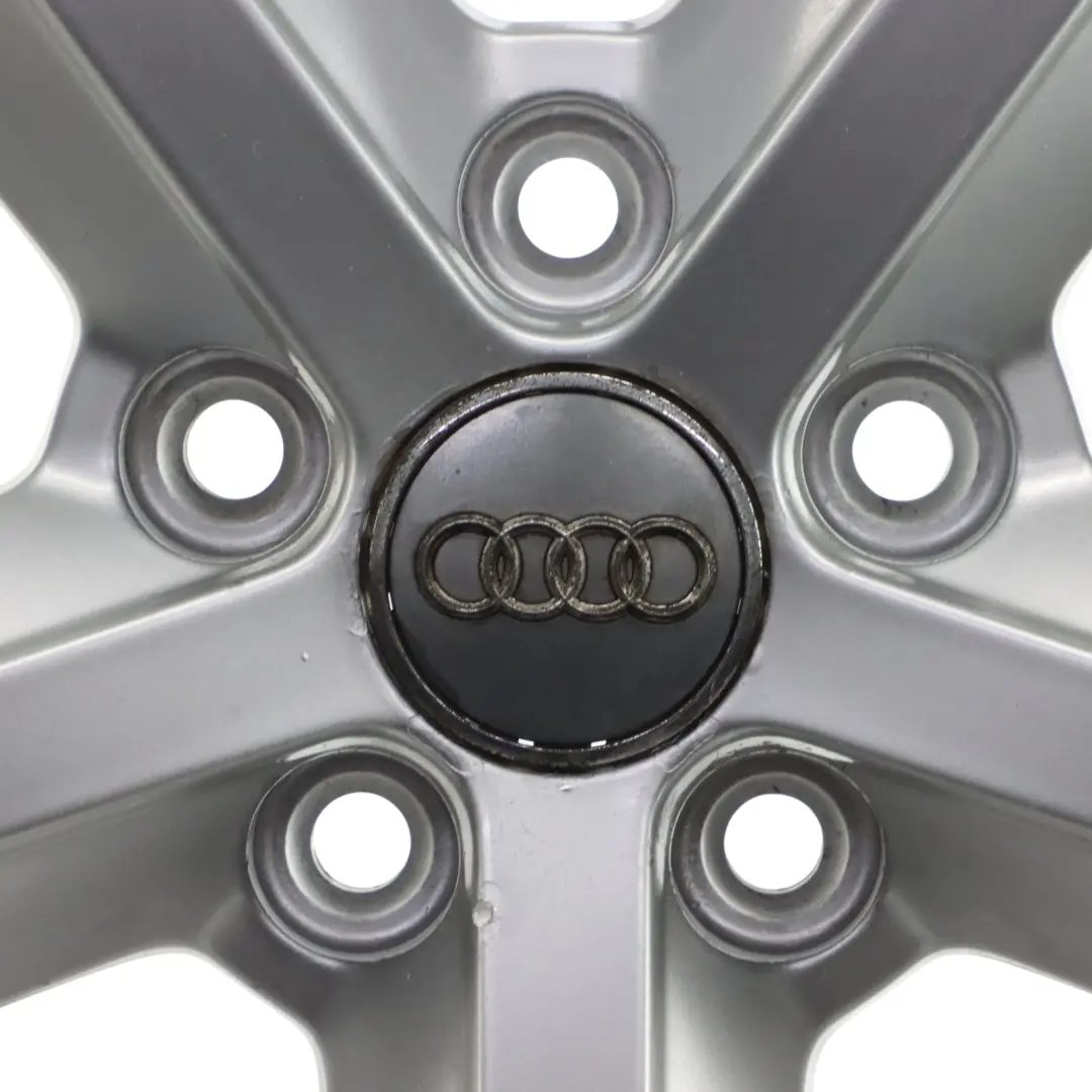 Audi A4 B8 Silberne Alufelge 18" ET:47 8J Sternspeiche - SKU 8K0601025Q-1 - Teilenummer 8K0601025Q