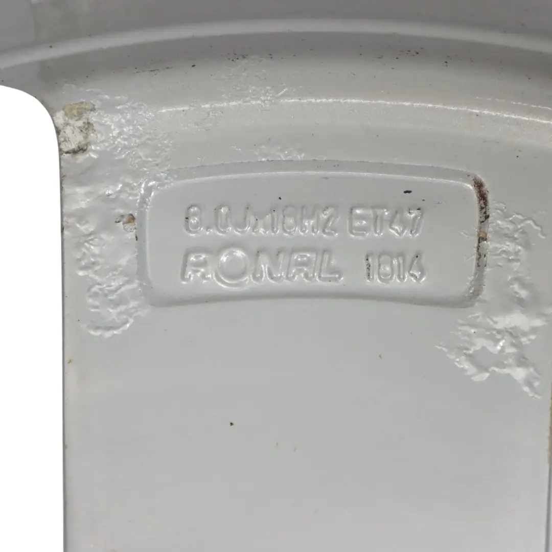 Audi A4 B8 8K Silver Wheel Alloy Rim 18" ET:47 8J Star Spoke - SKU 8K0601025Q-3 - Part number 8K0601025Q