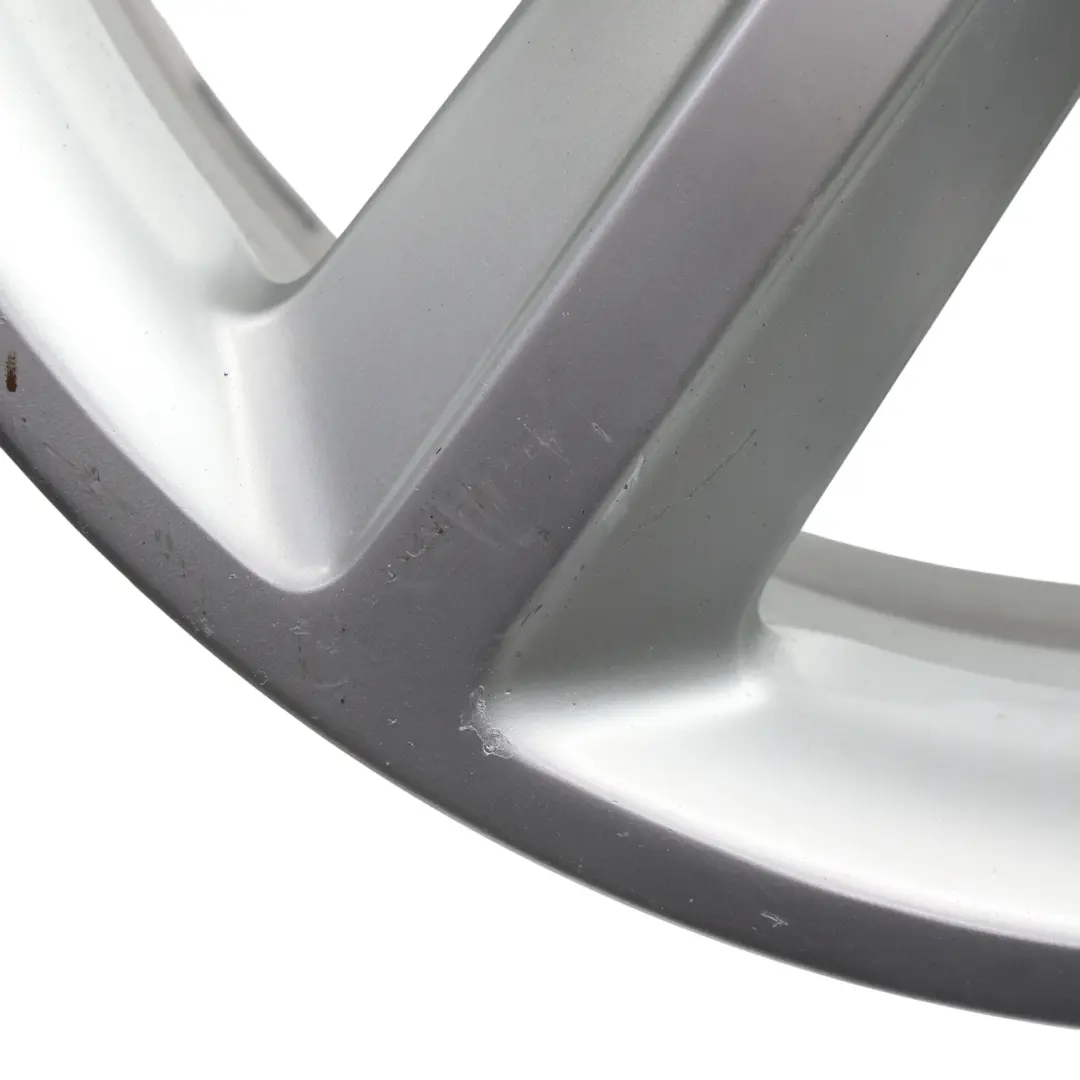 8K Silver Wheel Alloy Rim 18" ET:47 8J Star Spoke to Audi A4 B8 with Part number 8K0601025Q Audi A4 B8 8K Silver Wheel Alloy Rim 18" ET:47 8J Star Spoke - SKU 8K0601025Q-4 - Part number 8K0601025Q