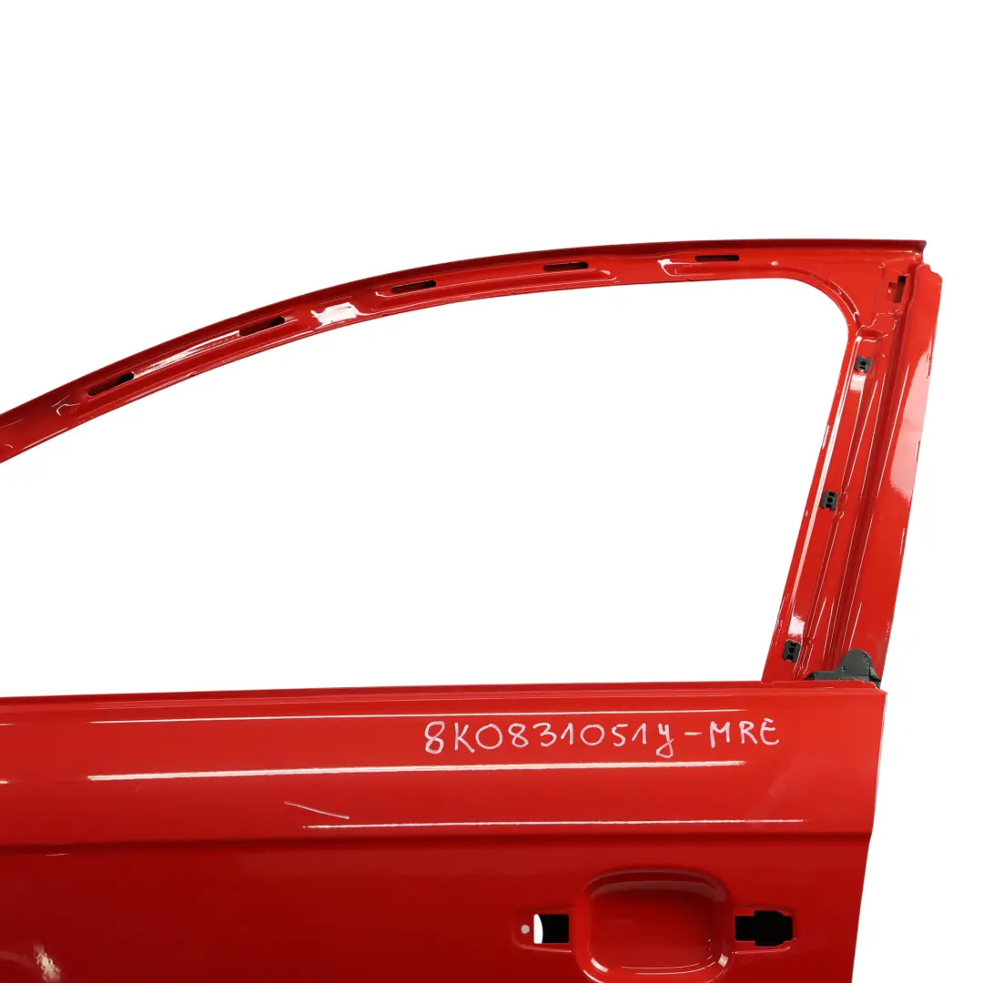Drzwi Lewe Przednie Misano Red Pearl Czerwony Perłowy - Z3M do Audi A4 B8 o numerze 8K0831051J Audi A4 B8 Drzwi Lewe Przednie Misano Red Pearl Czerwony Perłowy - Z3M - SKU 8K0831051J-MRE - Numer Części 8K0831051J