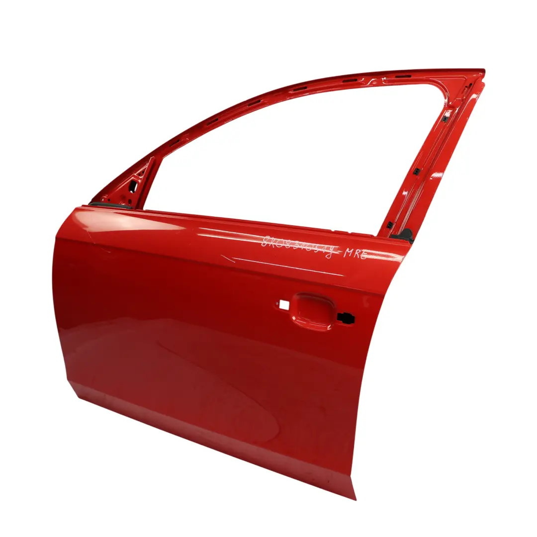 Front Door Left N/S Door Shell Covering Misano Red Pearl - Z3M to Audi A4 B8 with Part number 8K0831051J Audi A4 B8 Front Door Left N/S Door Shell Covering Misano Red Pearl - Z3M - SKU 8K0831051J-MRE - Part number 8K0831051J