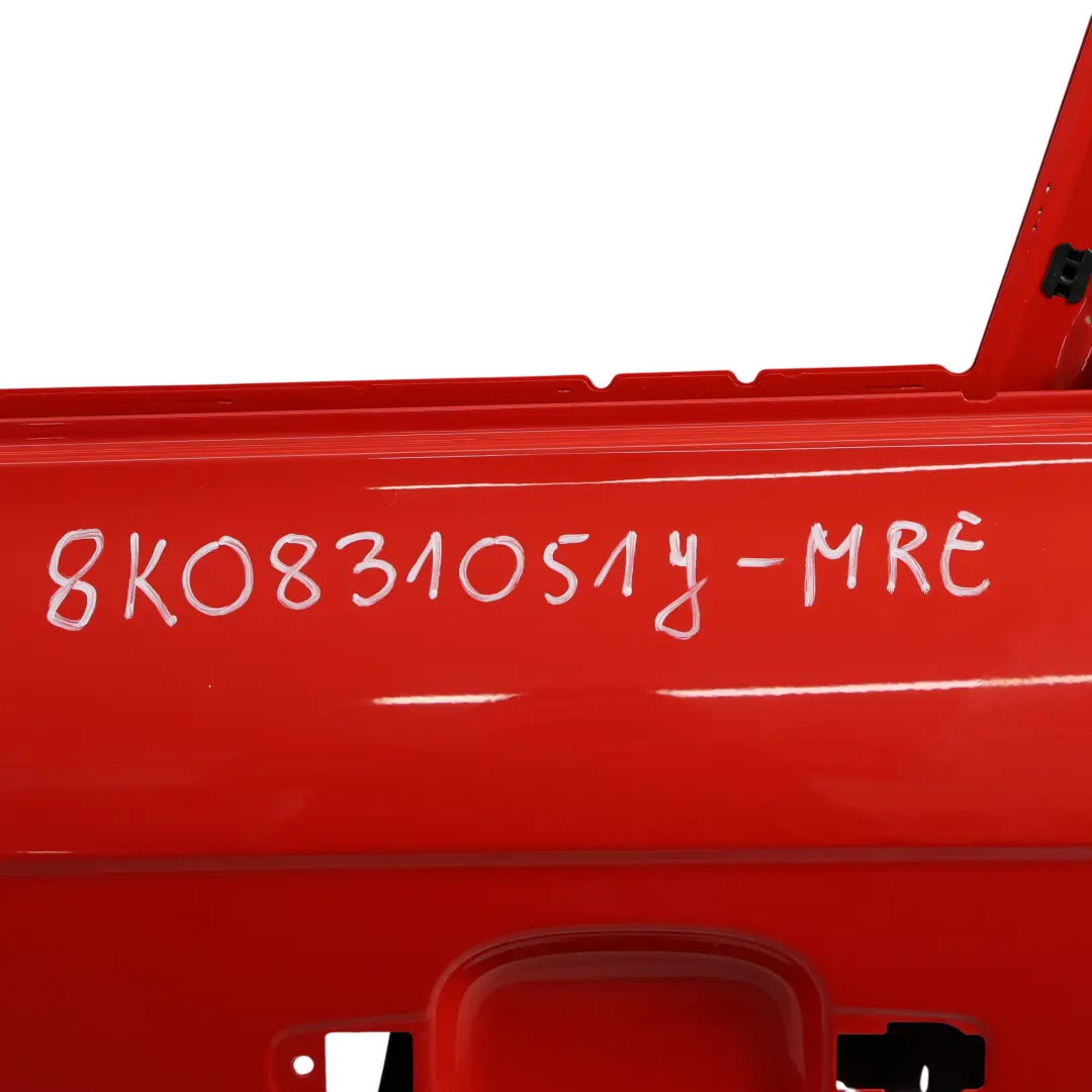 Audi A4 B8 Puerta Delantera Izquierda Cubre Puerta Misano Red Perla - Z3M - SKU 8K0831051J-MRE - Número de pieza 8K0831051J